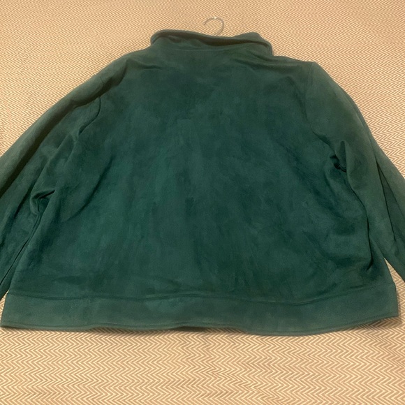 NWT. Shein Curve green moto-style jacket. Brand new. Size 3x. - Picture 5 of 6